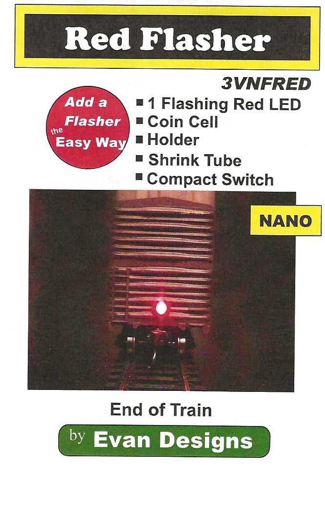 3VNFred End of Train LED for N-Scale