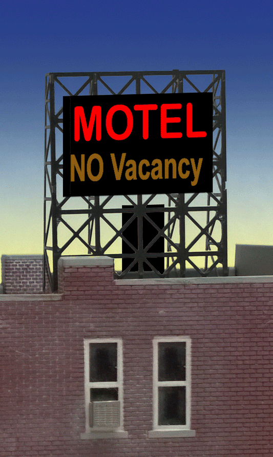 Motel No Vacancy billboard