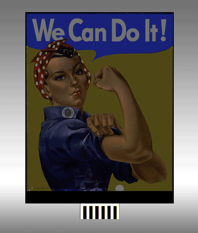 88-3701 Large We Can Do It sign by Miller Signs