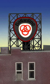 Nz Scale Ballantine billboard