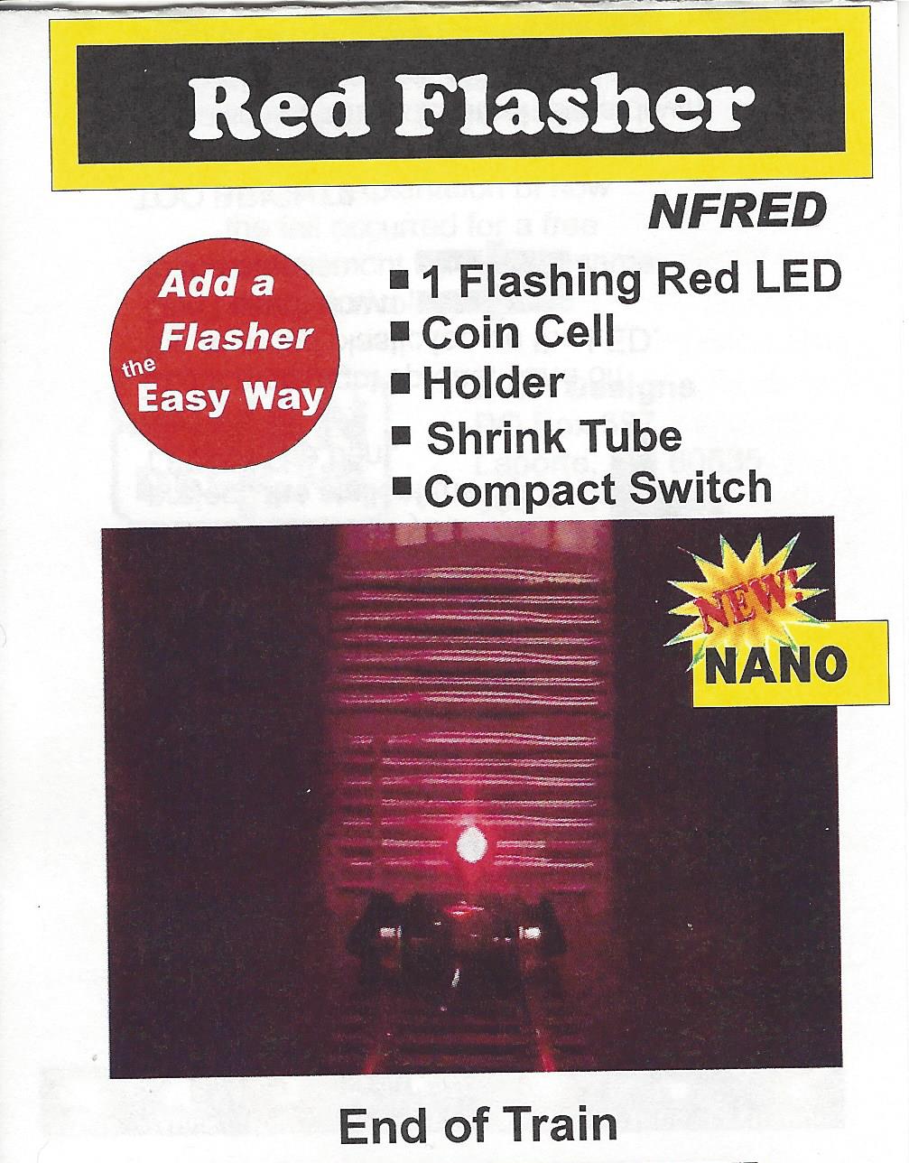 Nfred End of Train LED for N-Scale by Evan Designs