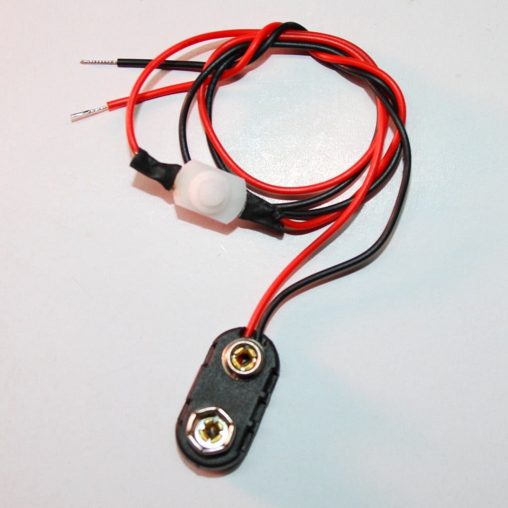 9V battery strap