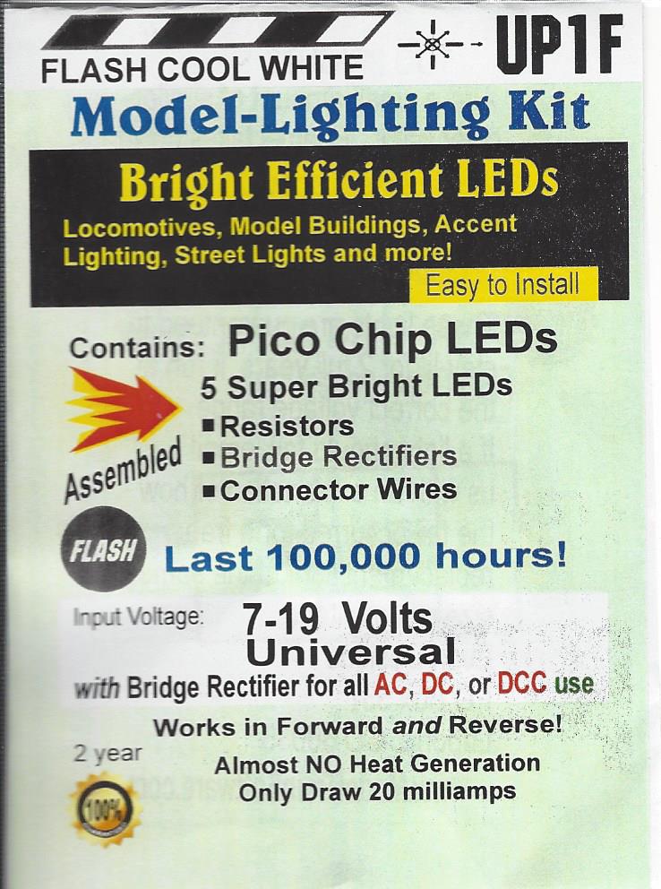 UP1F Flashing Cool White Pico LED chip-0