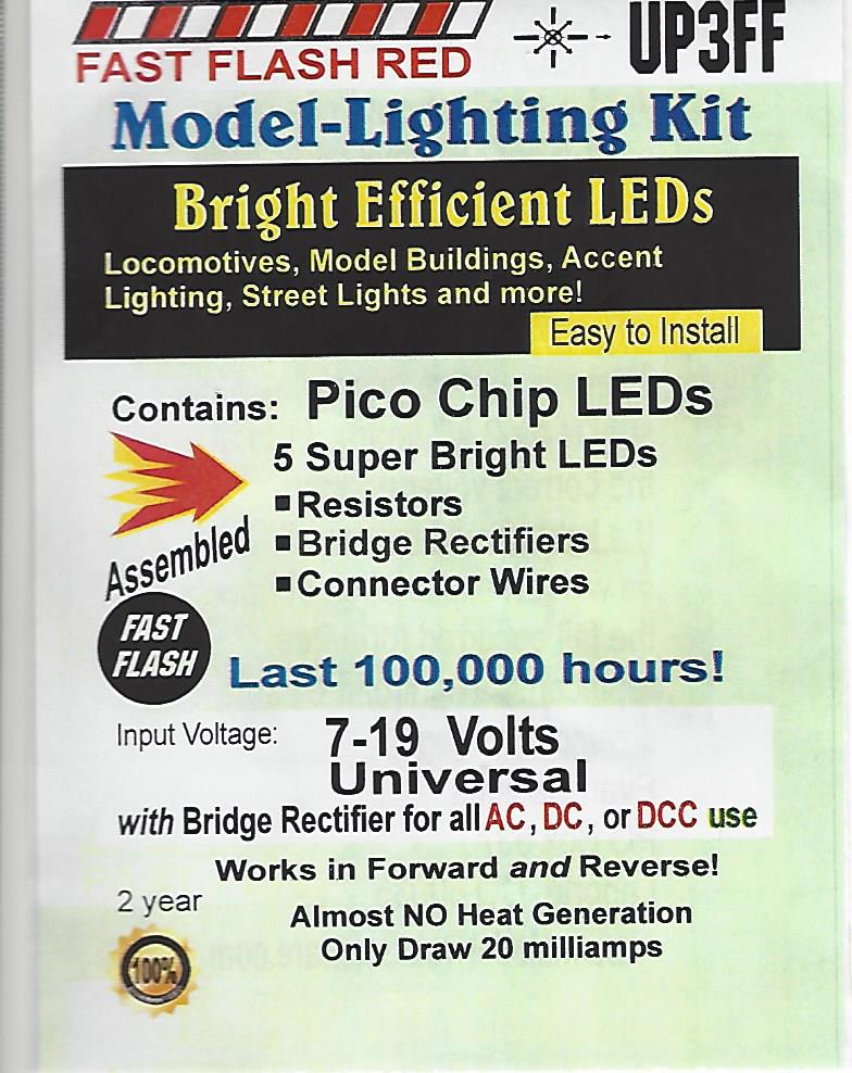 UP3FF Fast Flashing Red Pico LED chip-0