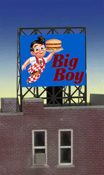 33-9080 N&Z Big Boy Sign