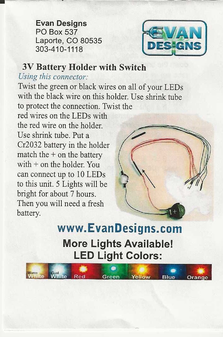 3V5Fred Bright Red Flashing End of Train Light LED