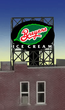 33-8810 N & Z Breyers Roof top Billboard