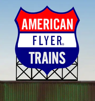 88-0951 American Flyer Trains billboard
