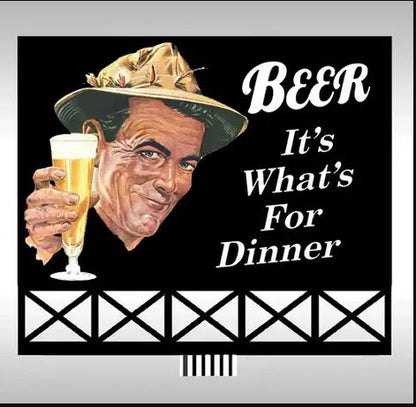 88-9052 Large Beer, Its what's for dinner