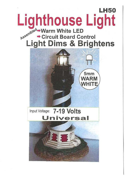 LH50 Bright Warm White LED Lighthouse