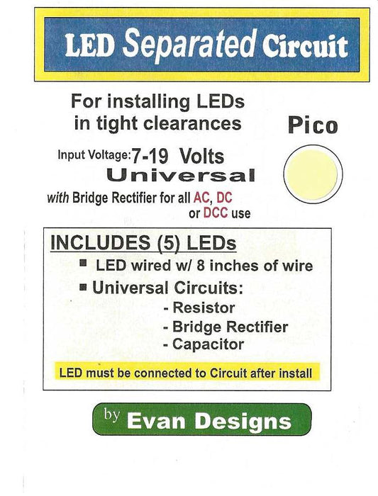 USEPP0L Separated Pico warm white Circuit