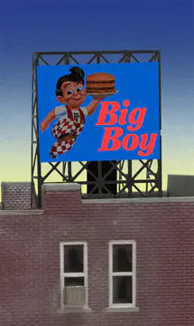 9080 Big Boy Window sign