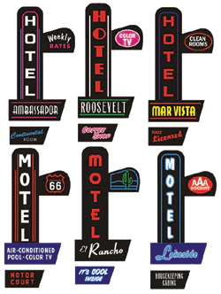 68811-L Large Hotel/Motel Sign