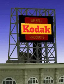 33-8875 N & Z scale Kodak Billboard