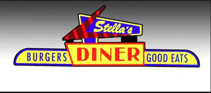 88-6451 Large Stella's Diner Billboard