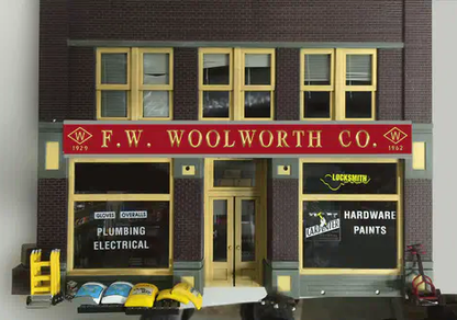 88-2001 Lg F. W. Woolworth Billboard sign