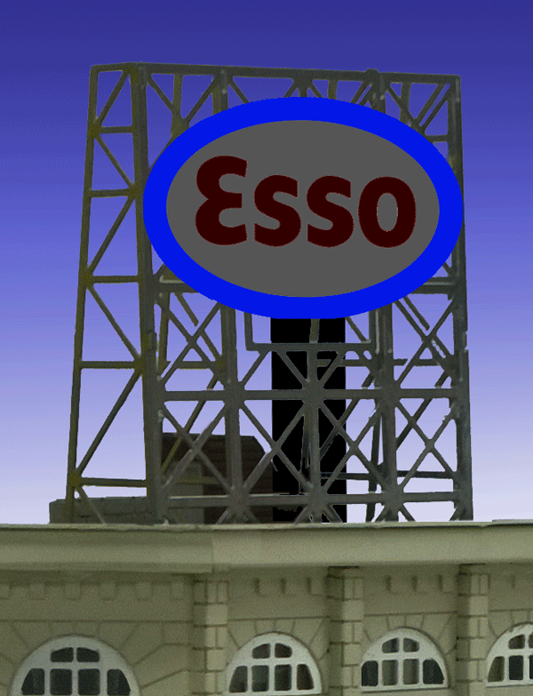 Esso N&Z Sign by Miller Signs