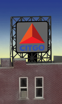 33-9075 Citgo N&Z Sign by Miller Signs