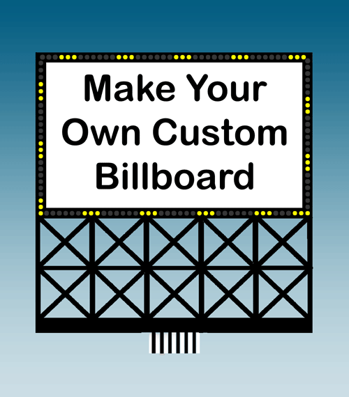44-2352 Sm Make Your Own Billboard sign by Miller Signs-0