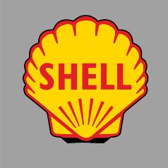 Shell rotating sign