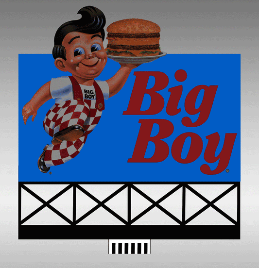 44-2902 Sm. Big Boy Billboard by Miller Signs