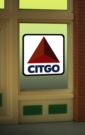 9075 Citgo Window sign by Miller Signs