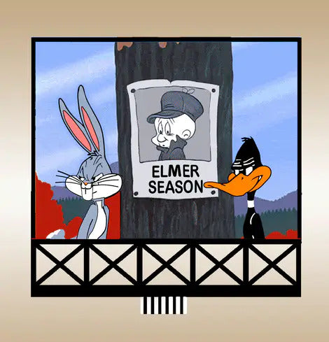 44-6502 Small Elmer Fudd Billboard by Miller Signs
