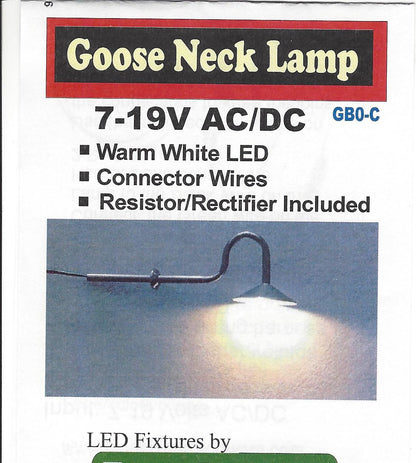 GB0-C Goose Neck Light by Evan Designs