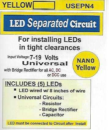 USEPN4L Separated Nano Yellow Circuit by Evan Designs