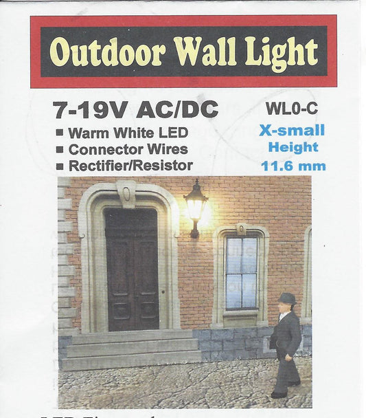 WL0-C X-Small Outdoor wall light by Evan Design