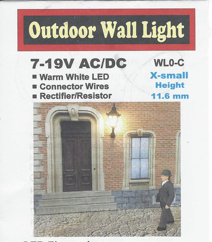 WL0-C X-Small Outdoor wall light NEW NUMER UWL0-C