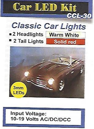 3mm Classic Car Lights