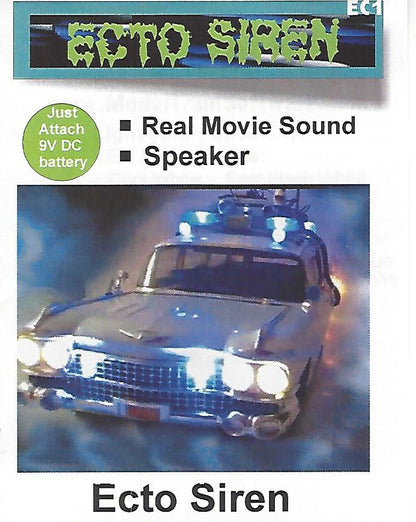Ghost Busters siren sound