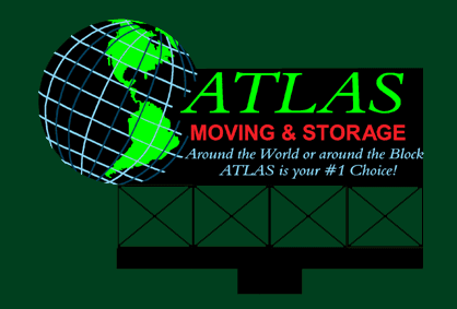 Model Atlas Moving & Storage Animated & Lighted Billboard