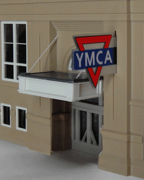 3072 Small Model YMCA Animayed & Lighted Vertical Sign by Miller Signs-0