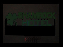 Large Shamrock Hotel Animated & Lighted Horizontal Sign