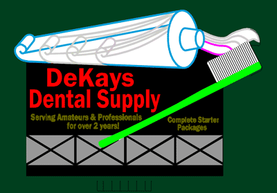 Small Model Dekays Dental Animated Lighted Sign