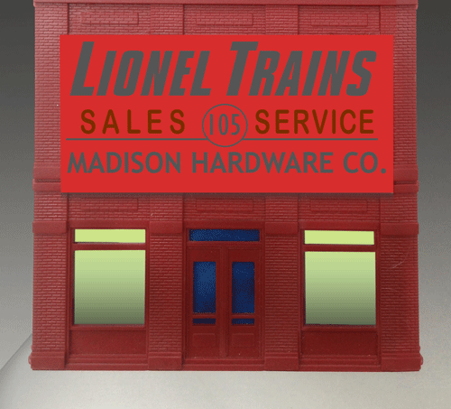 44-1012 Madison Hardware Lionel Sales and Service by Miller Signs-0