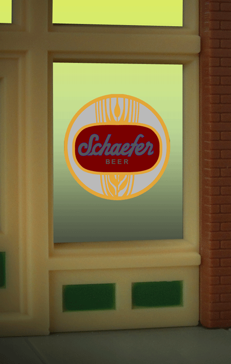 Schaefer Beer Sign