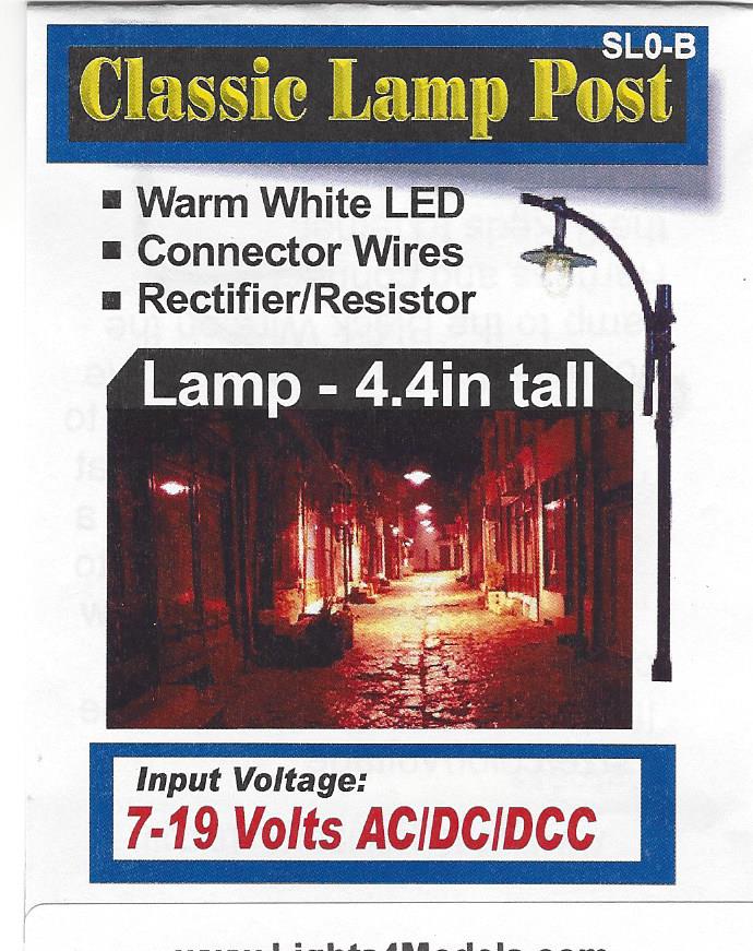 SL0-B street light warm White color by Evan Designs-0