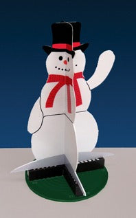 Snowman animated model Lighted Display