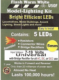 Bright WFlashing Warm White LED