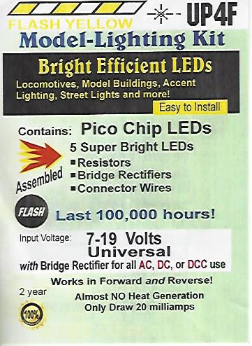 UP4F Flashing Yellow Pico LED chip by Evan Designs-0