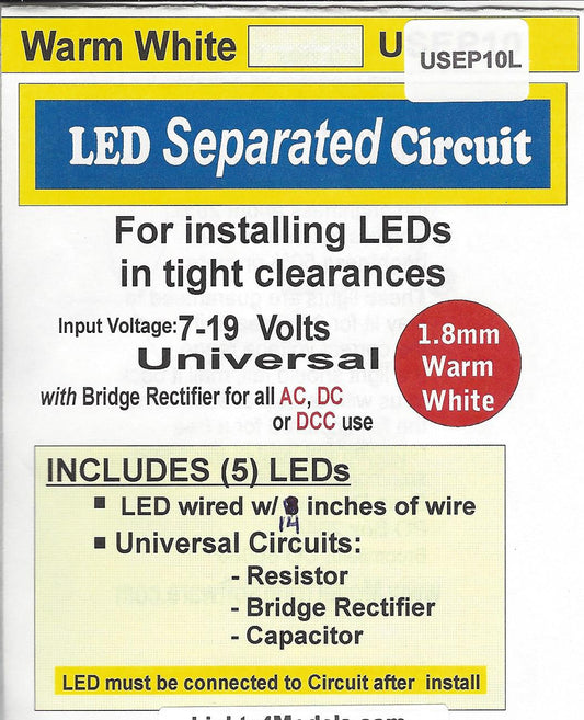 USEP10L Separated 1.8MM warm white Circuit by Evan Designs-0