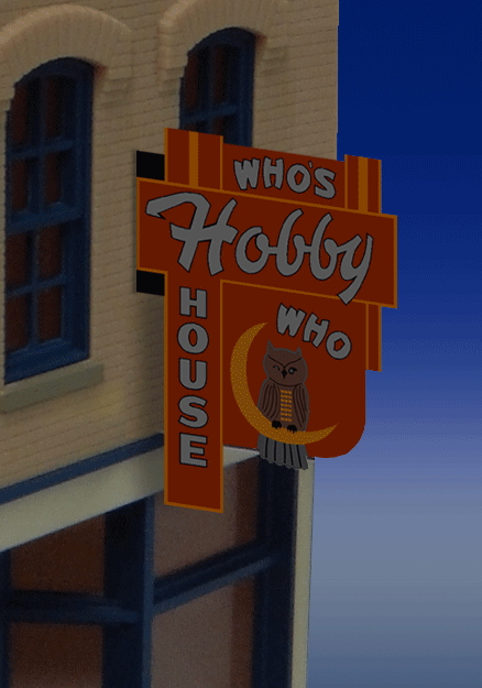 Sm. Vertical Who's Hobby House